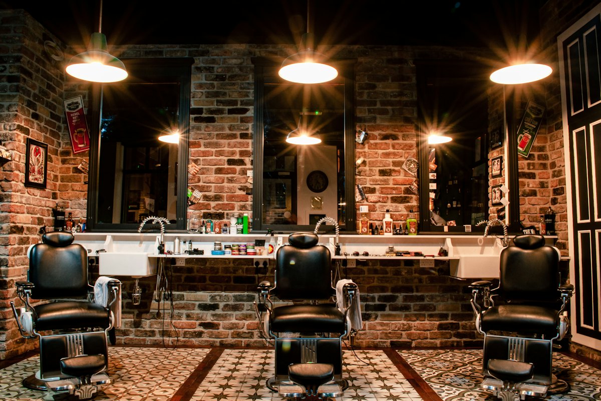 Exemplo de barbearia